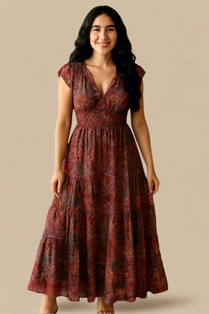 Emae – Paisley Maxi Dress