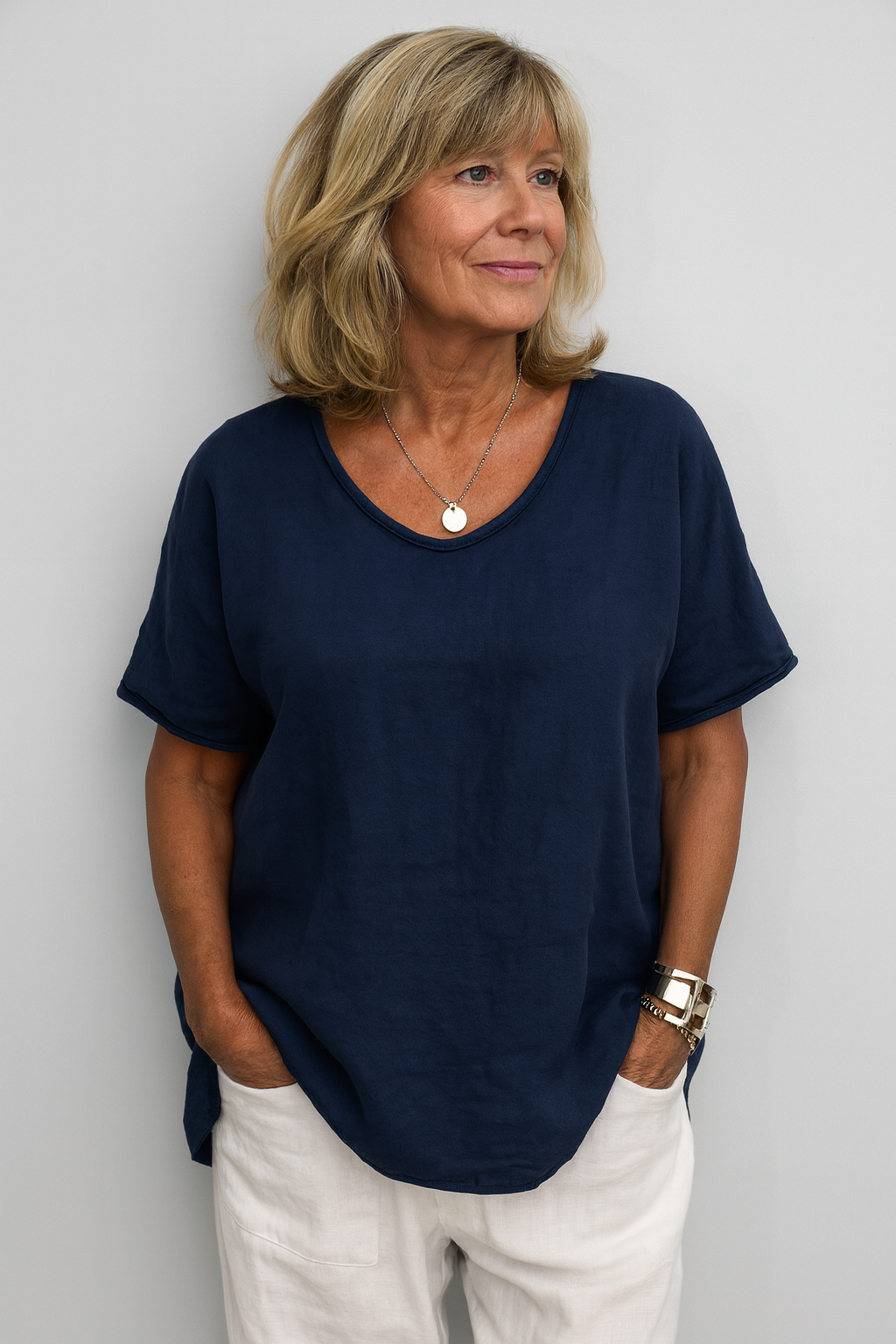 Olivia | Soft Drape Everyday Top – Confidence Without Compromise