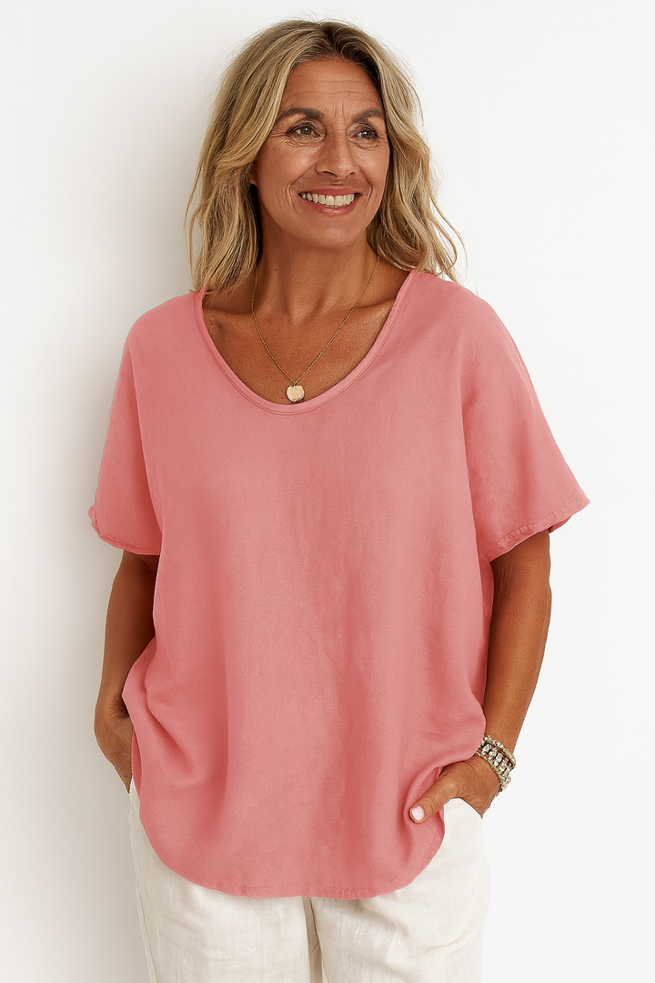Olivia | Soft Drape Everyday Top – Confidence Without Compromise