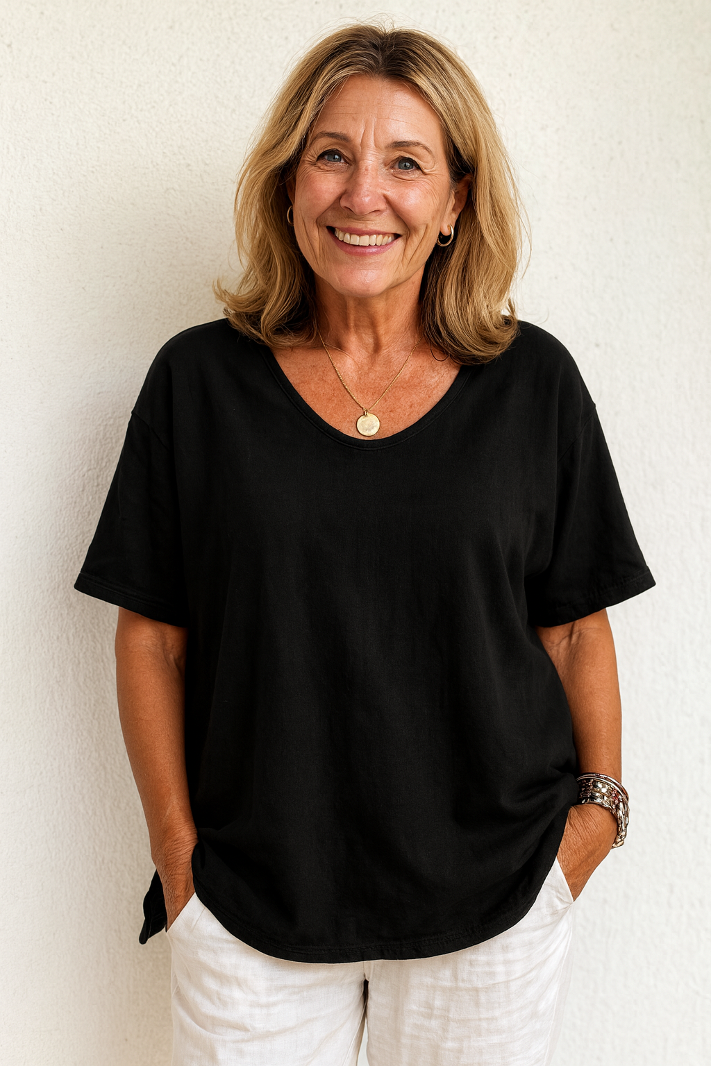 Olivia | Soft Drape Everyday Top – Confidence Without Compromise