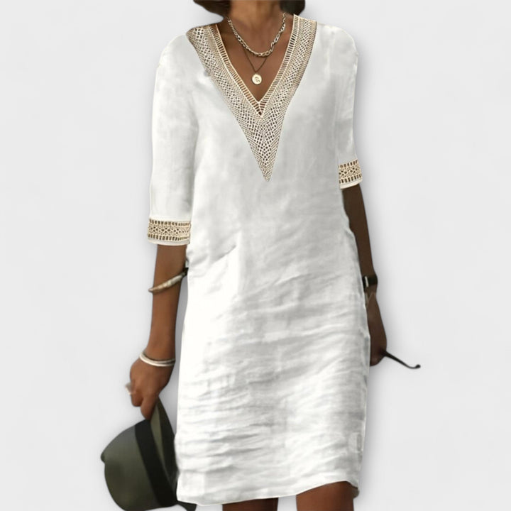 Helen -  Linen Dress