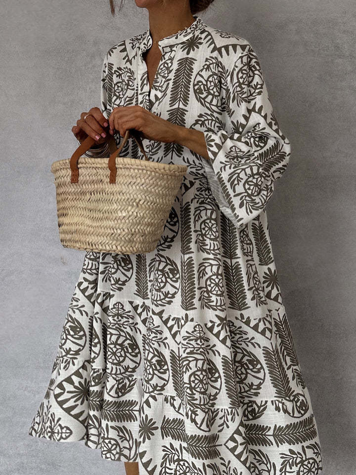 Lourdes – Timeless Blue Dress