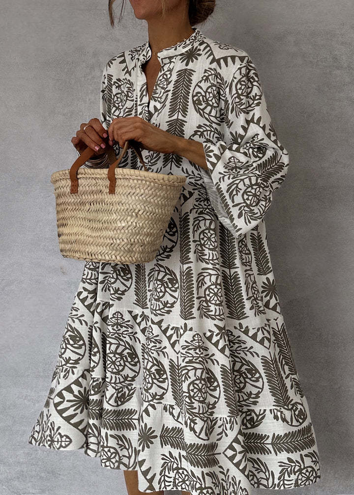 Lourdes – Timeless Blue Dress