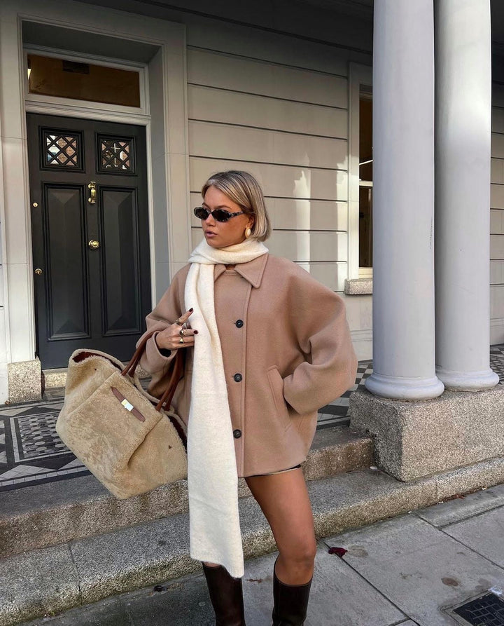 Wool Cloud Coat