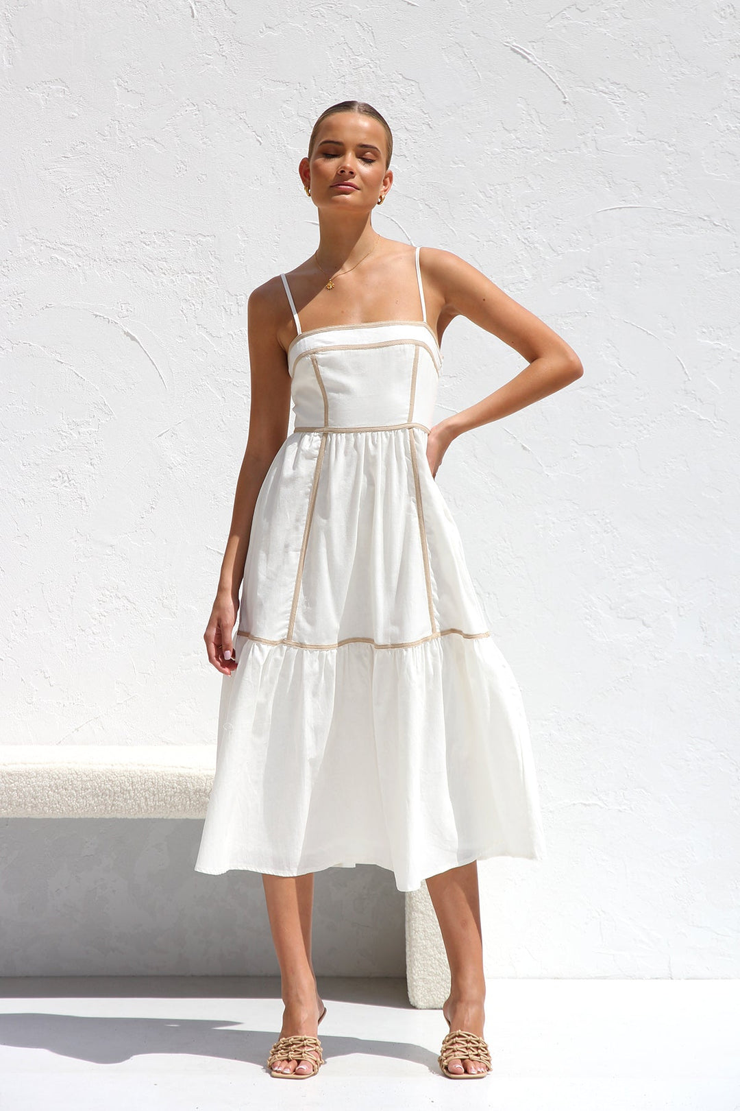 Linen Layered Dress