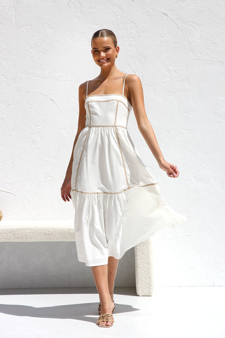 Linen Layered Dress