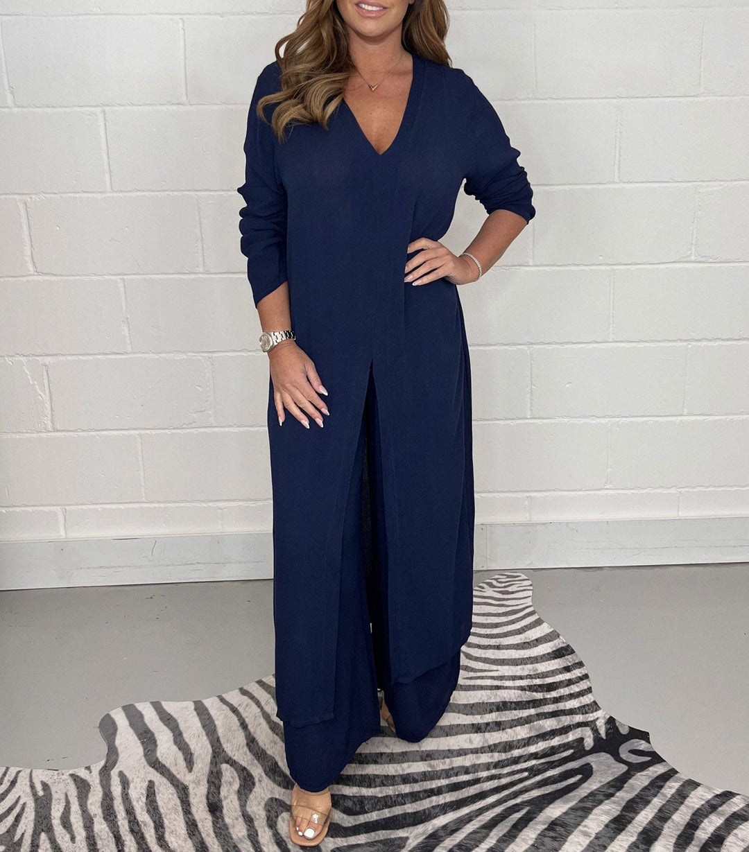 Tiffany™ | Two-Piece Layered Lounge Set