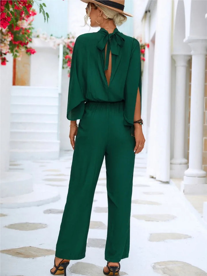 Elsie - High-neck Jumpsuit