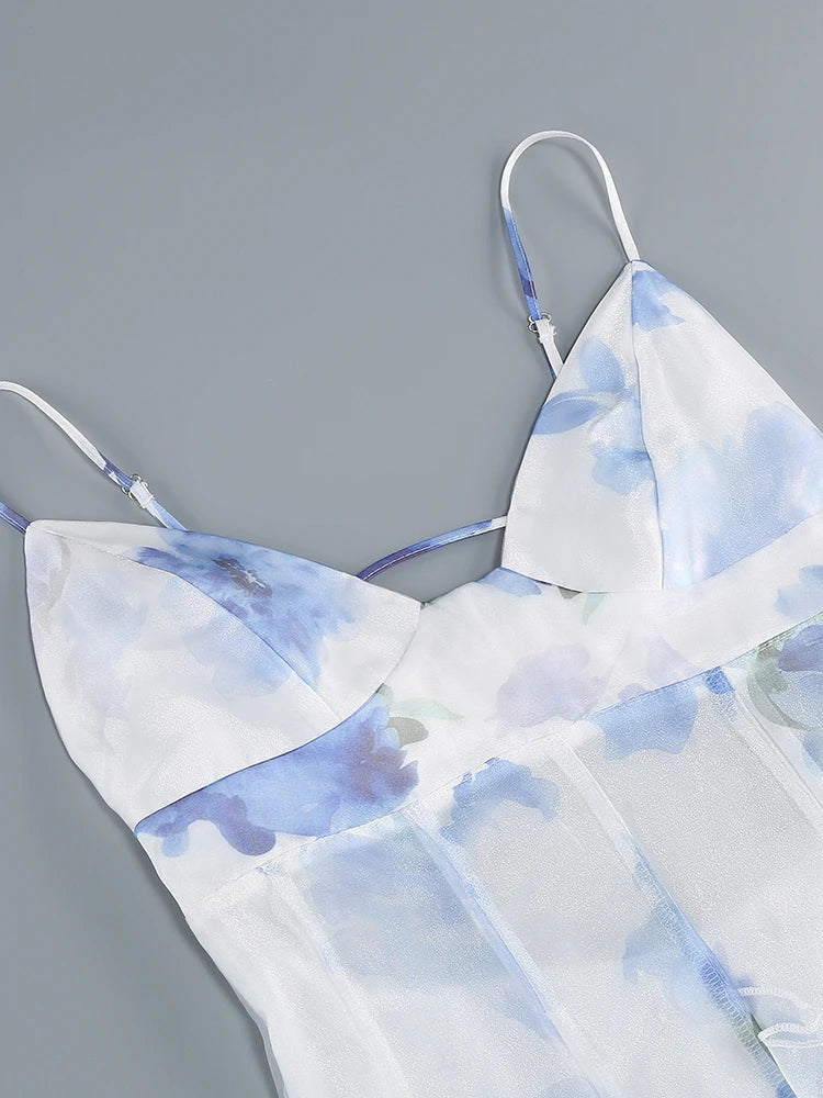 Noelia – Floral Wrap Dress