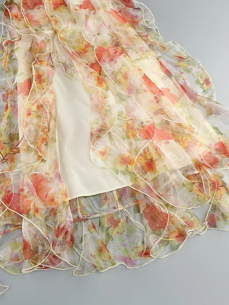 Noelia – Floral Wrap Dress