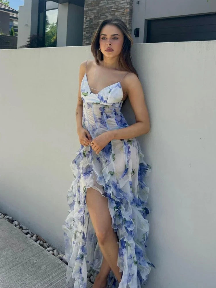 Noelia – Floral Wrap Dress