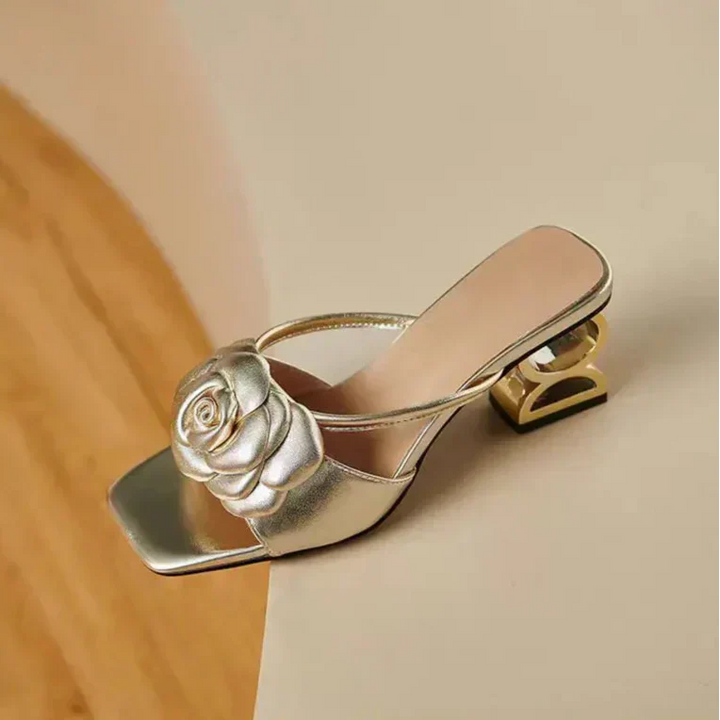 Chloe&Rose™| Dera Floral Sandals