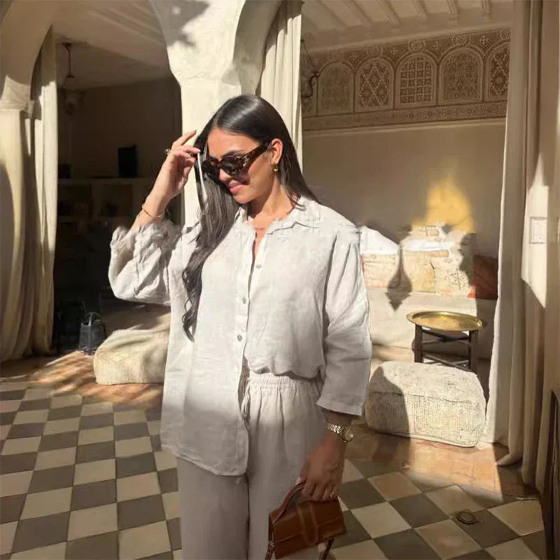 Layla™ - Breathable Linen Set