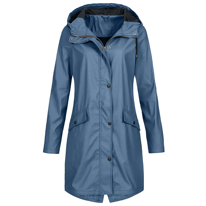 Lina | Windproof Hooded Raincoat