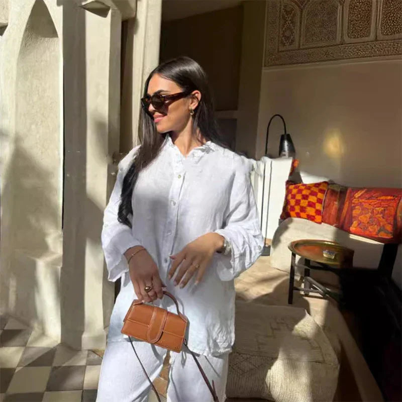 Layla™ - Breathable Linen Set