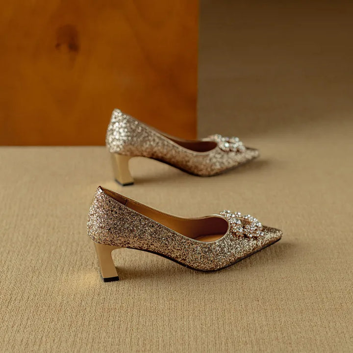 Chloe&Rose™| Gloria Glitter Pumps