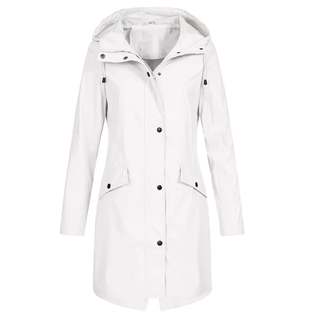 Lina | Windproof Hooded Raincoat
