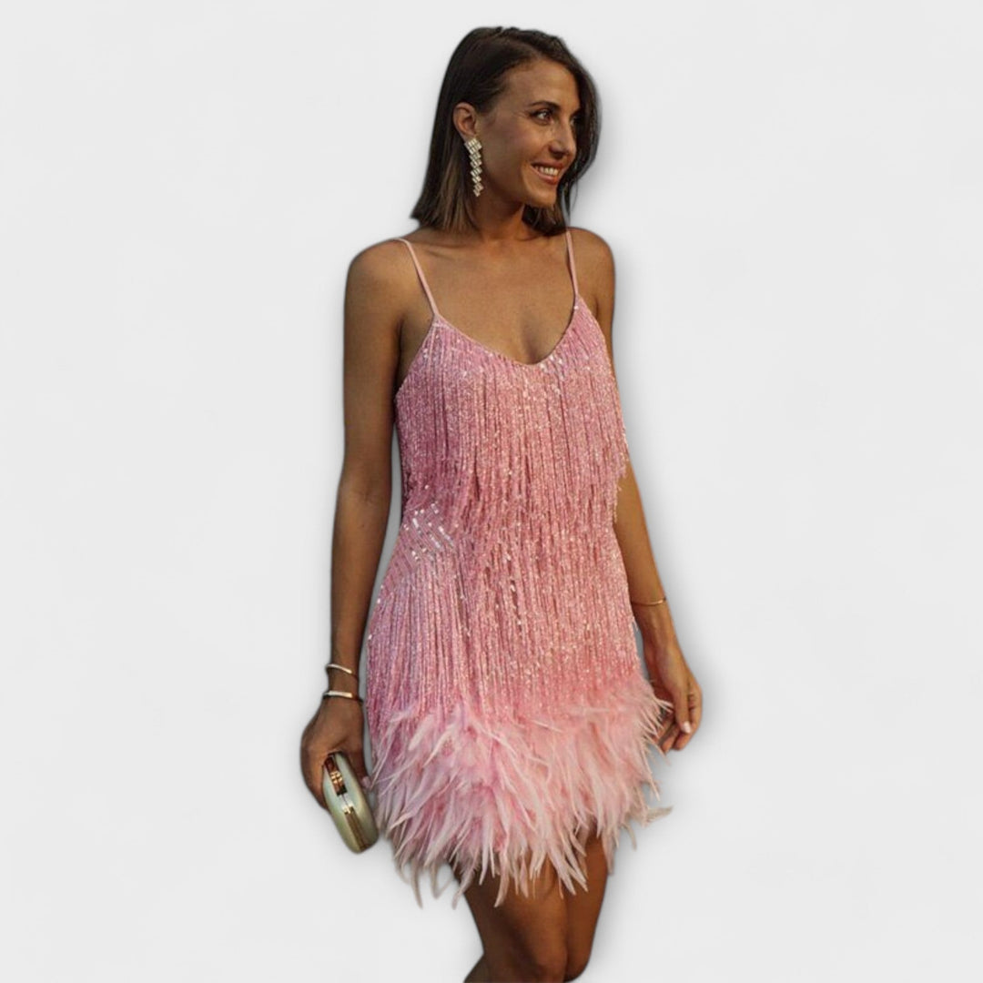Samba – Elegant Cocktail Dress with Sparkling Sequins