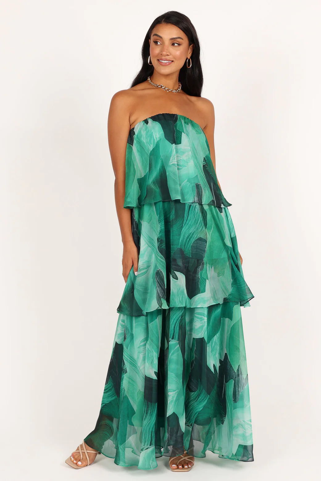 Paloma – Long Strapless Dress