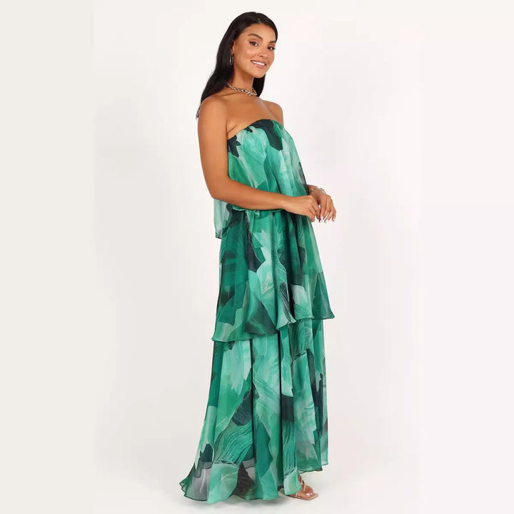 Paloma – Long Strapless Dress
