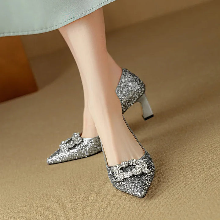 Chloe&Rose™| Gloria Glitter Pumps