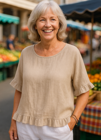 Adele | Blouse - Soft. Flattering. Confidence.