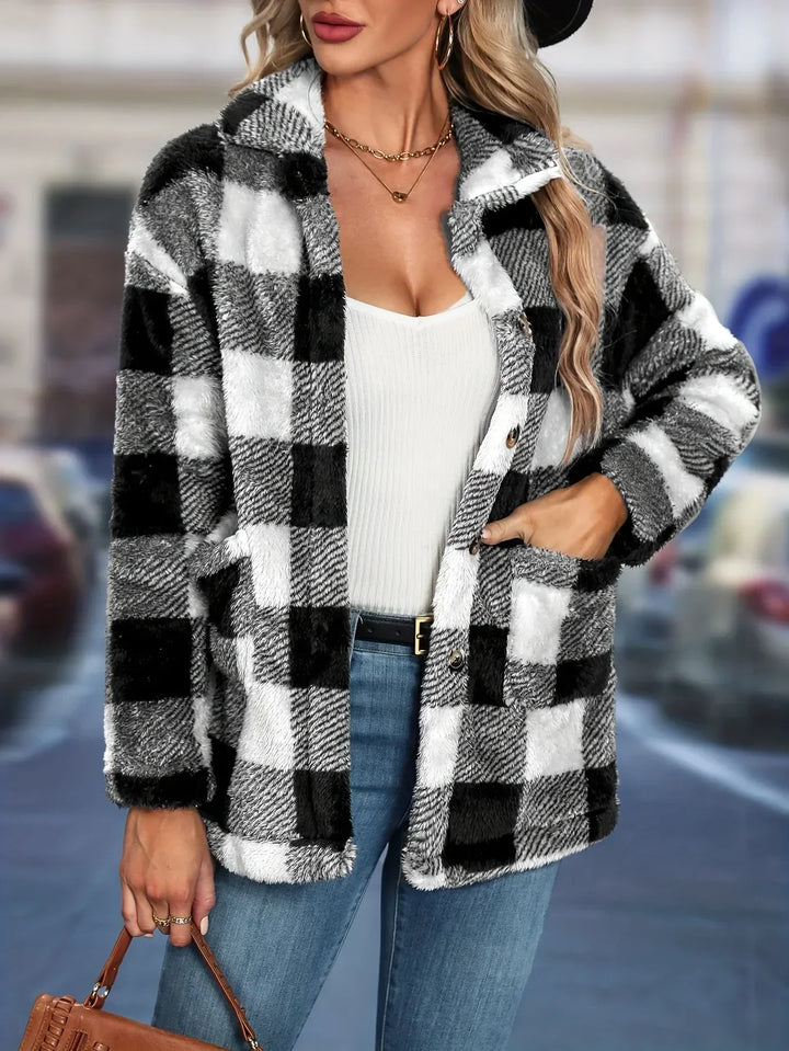 Carla | Casual Checked Jacket