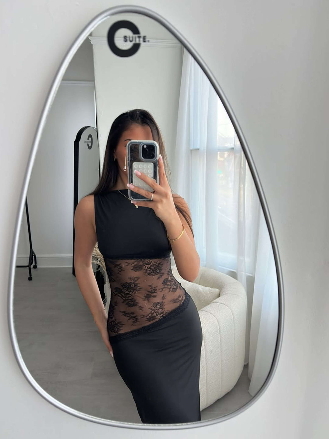 Estela – Long Lace Dress