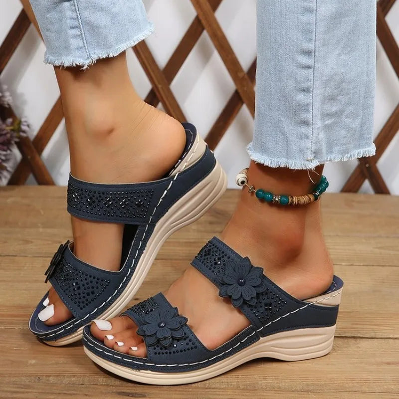 Mia™ - Orthopedic Open Toe Wedge Sandals