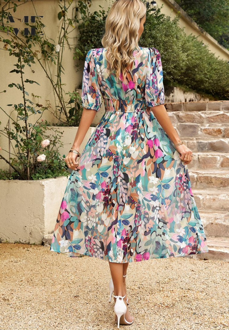 Hannah™ - Timeless Luxury Midi Dress