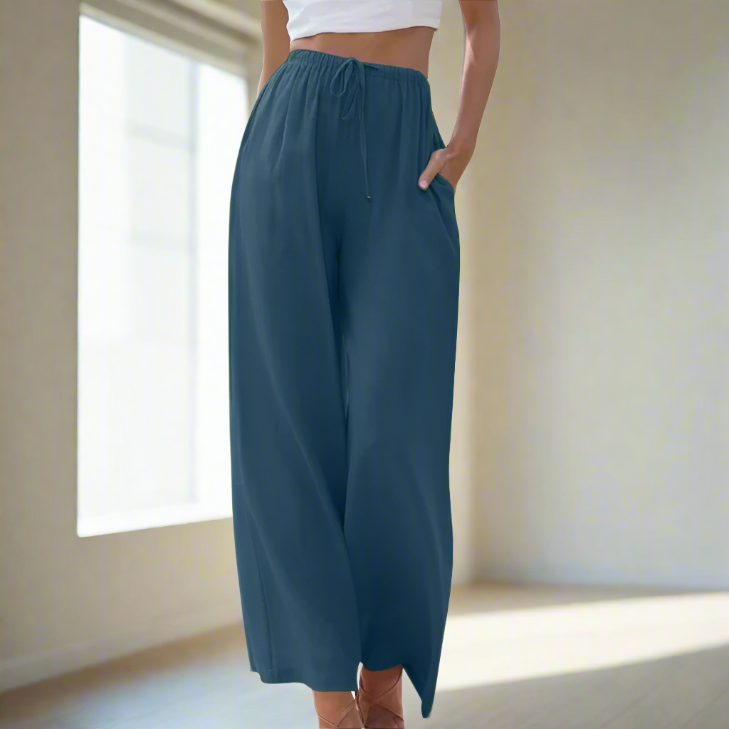 Liam™ - Stylish Cotton and Linen Trousers