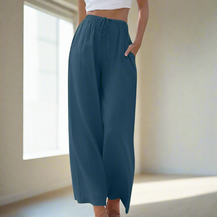 Liam™ - Stylish Cotton and Linen Trousers