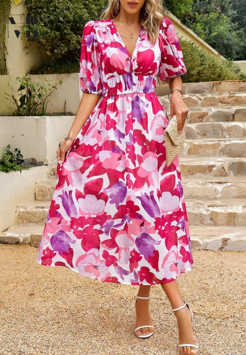 Hannah™ - Timeless Luxury Midi Dress