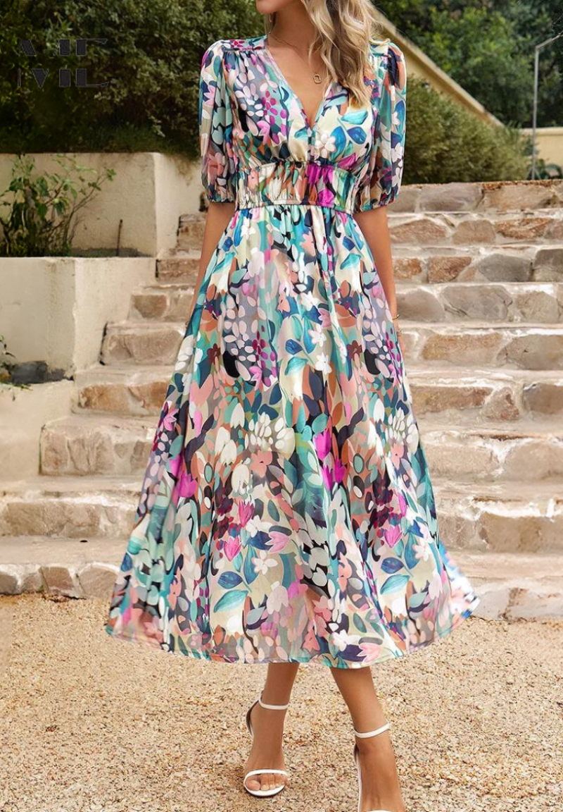 Hannah™ - Timeless Luxury Midi Dress