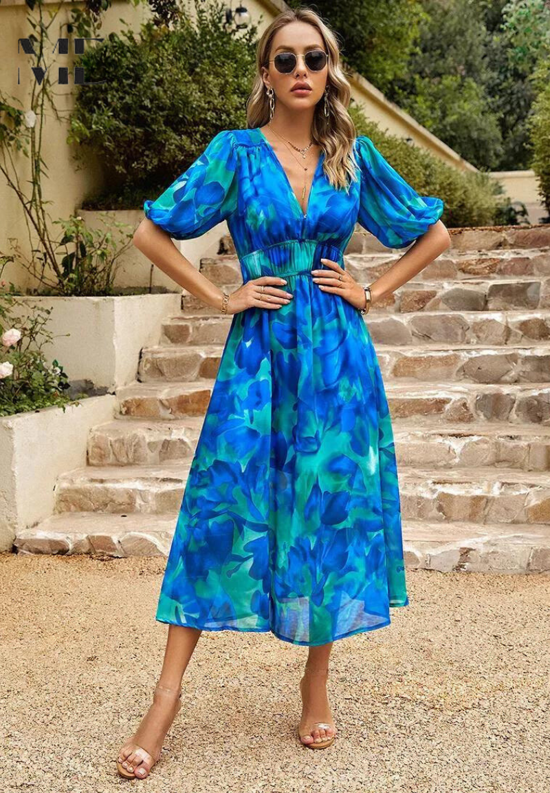 Hannah™ - Timeless Luxury Midi Dress