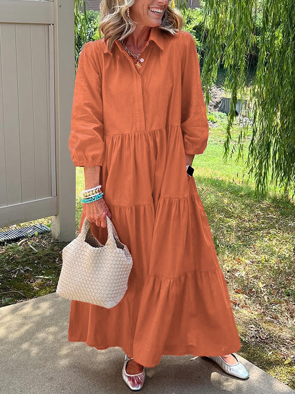 Emily™ | Relaxed Tiered Maxi Dress