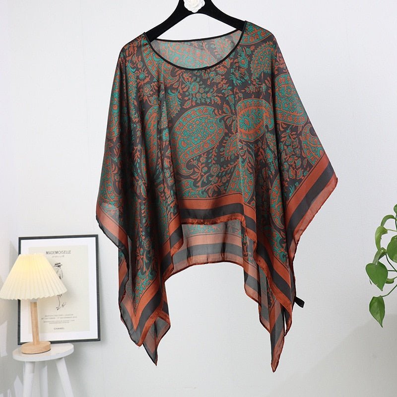 UV kimono bikini cover up