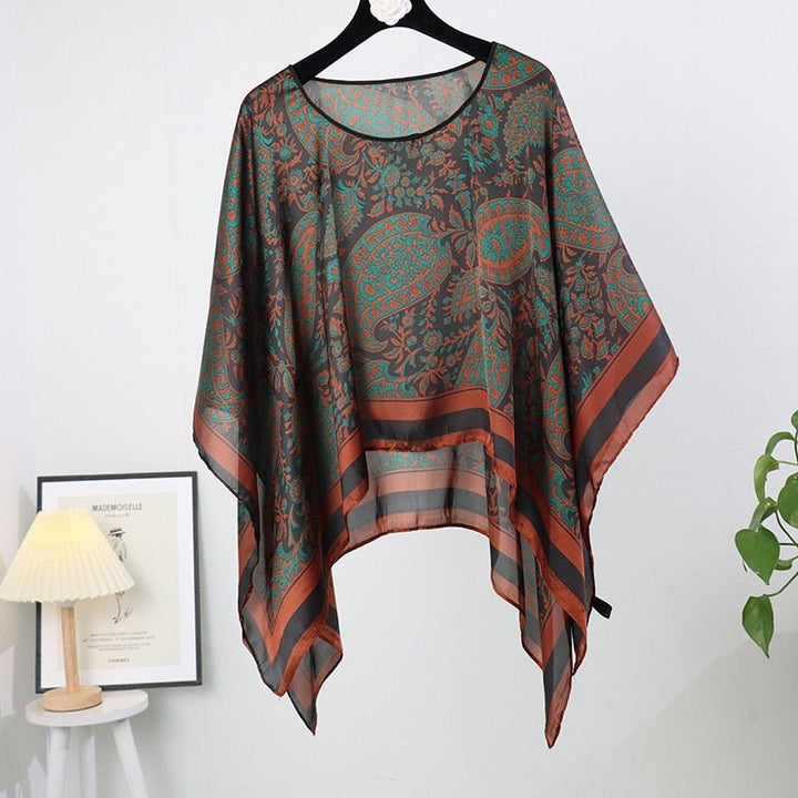 UV kimono bikini cover up