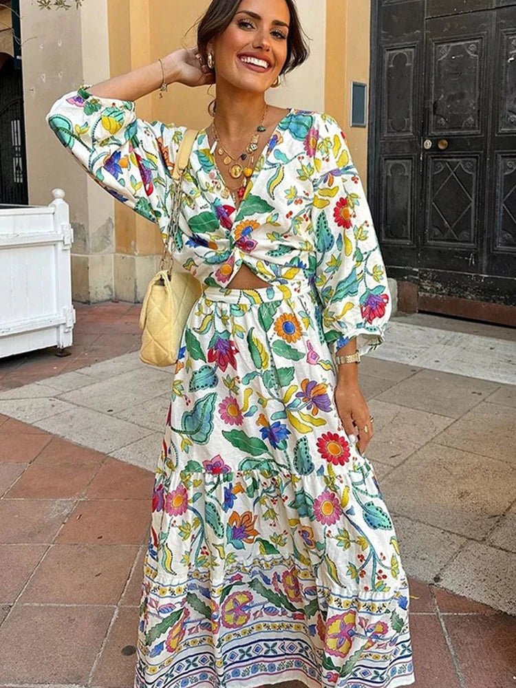 Alegría – Summer Floral Dress