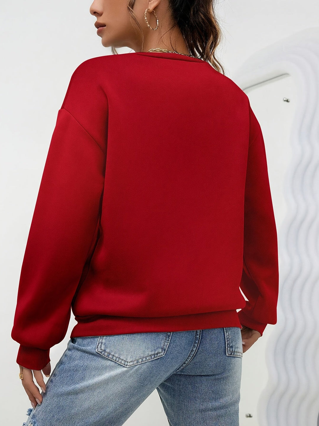 Tess | Heart Detail Jumper - Comfort, Style and Softness