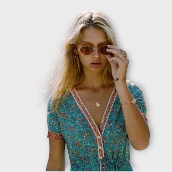 Ranya - Boho Midi Dress