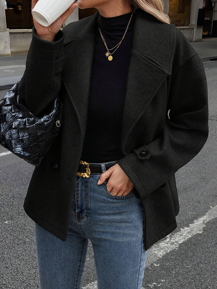 Elise | Stylish Double-Breasted Jacket with Button Details