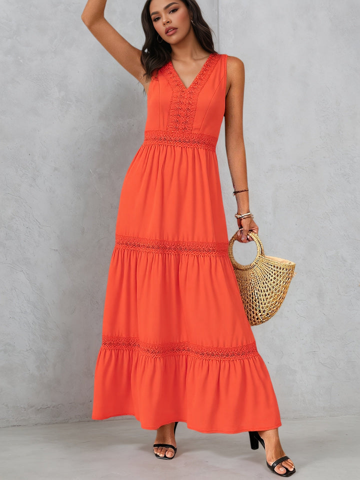 Béatrice - Long Lace Dress