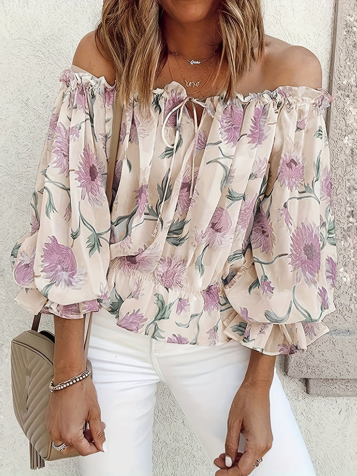Lily™ - Stylish Floral Blouse