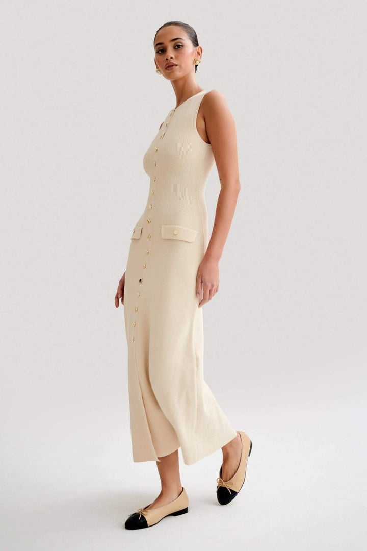 Sofia Sleeveless Knit Maxi Dress