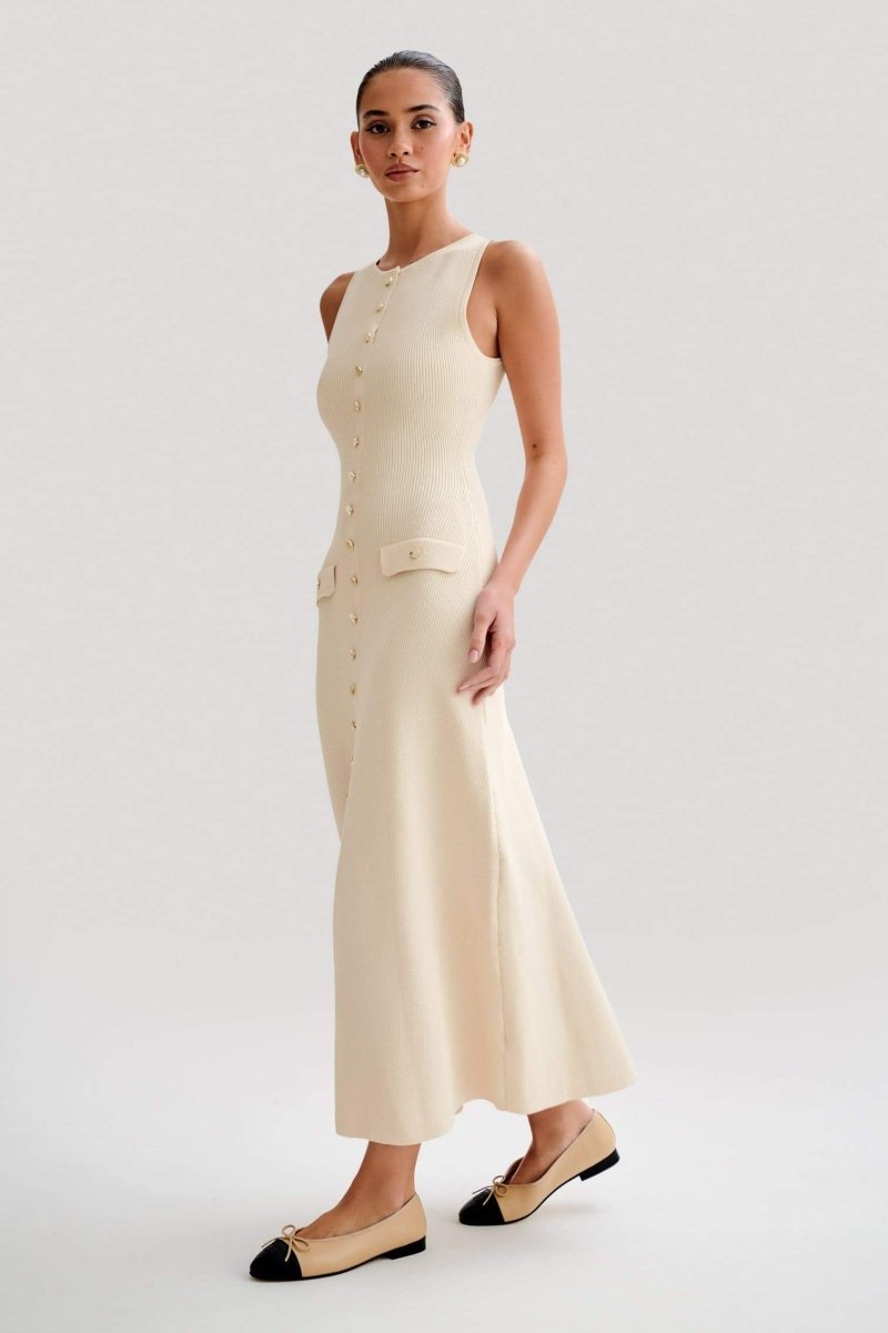 Sofia Sleeveless Knit Maxi Dress