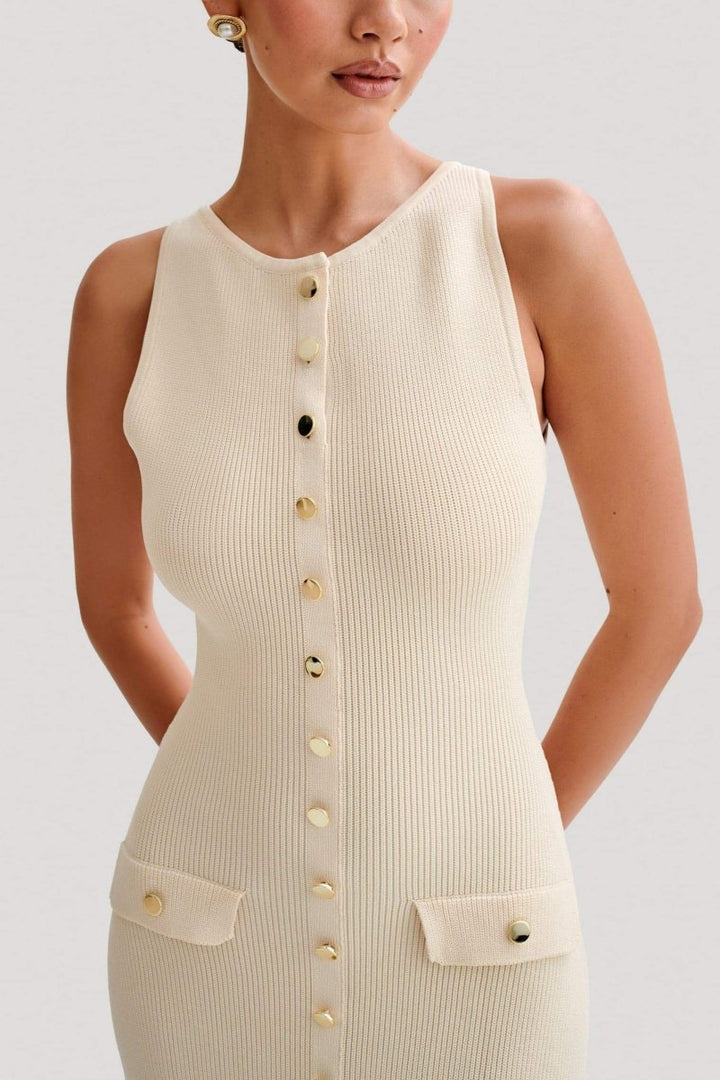 Sofia Sleeveless Knit Maxi Dress