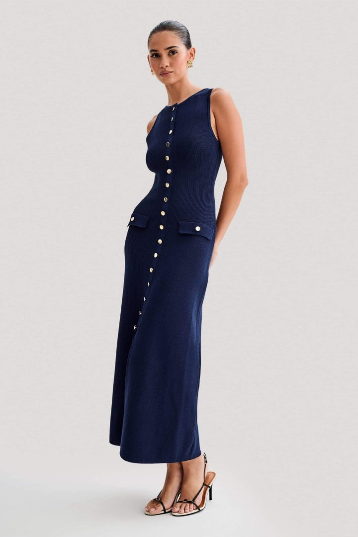 Sofia Sleeveless Knit Maxi Dress