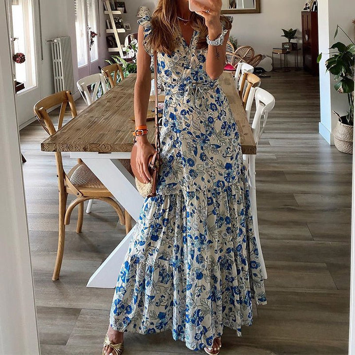 Renata – Long Floral Dress