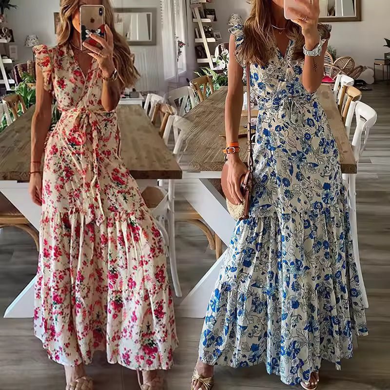 Renata – Long Floral Dress